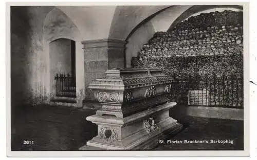 [Ansichtskarte] A 4490 ST. FLORIAN, Anton Bruckners Sarkophag. 