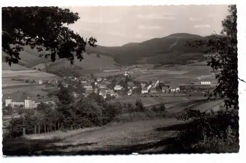 [Ansichtskarte] 5942 KIRCHHUNDEM - OBERHUNDEM, Blick auf den Ort, 1964. 