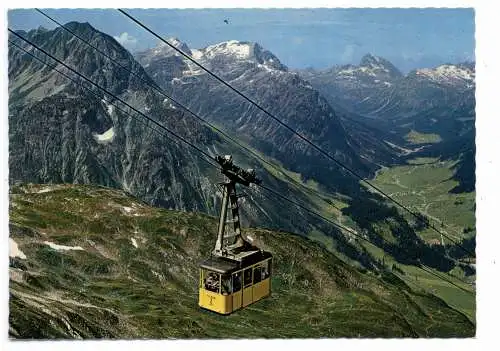 [Ansichtskarte] A 6467 LECH am Arlberg, Rüfikopf Seilbahn. 