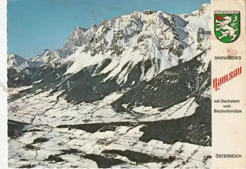 [Ansichtskarte] A 8972 RAMSAU / Dachstein, Luftaudnahme. 