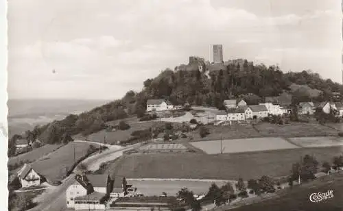 [Ansichtskarte] 5488 ADENAU - NÜRBURG, Luftansicht 1967. 
