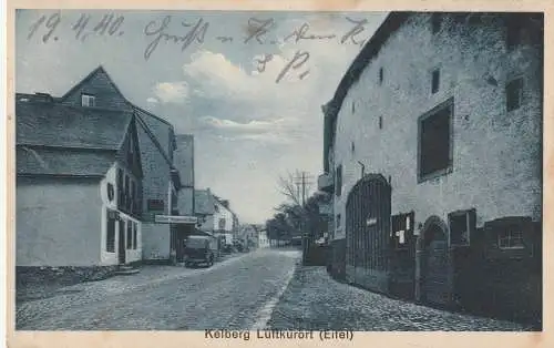 [Ansichtskarte] 5489 KELBERG, Hauptstrasse, 1940. 