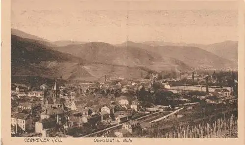 [Ansichtskarte] F 68500 GEBWEILER / GUEBWILER, Oberstadt und Bühl, Verlag Luib. 