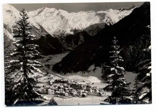 [Ansichtskarte] A 9822 MALLNITZ im Schnee. 
