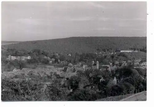 [Ansichtskarte] 3353 BAD GANDERSHEIM, Blick vom Lahberg, 1962, Photo 13,3 x 9 cm. 