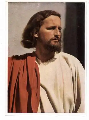 [Ansichtskarte] 8103 OBERAMMERGAU, Passionsspiele 1950, Christus. 