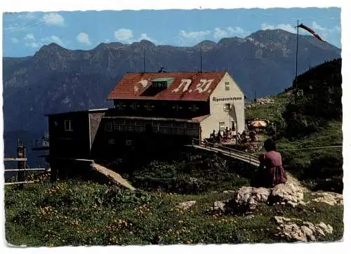 [Ansichtskarte] A 4802 EBENSEE, Alpenvereinshütte am Feuerkogel, 1966. 