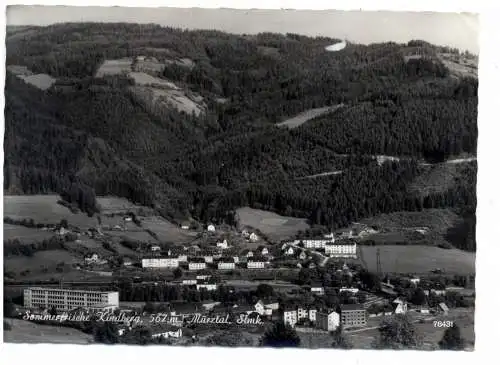 [Ansichtskarte] A 8643 KINDBERG, Blick über den Ort. 