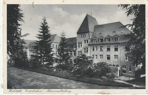 [Ansichtskarte] 5653 LEICHLINGEN - RODERBIRKEN, Heilstätte, deutsche Feldpost 1942, Reserve Lazarett, leichte Mängel. 