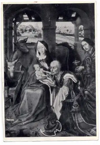 [Ansichtskarte] RELIGION - KRIPPE, Chartres Kathedrale. 