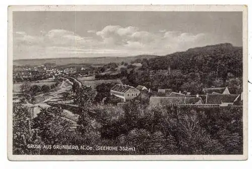 [Ansichtskarte] A3580 ST. BERNHARD - FRAUENHOFEN - GRÜNBERG, Gruss aus....1941. 