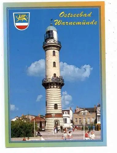 [Ansichtskarte] LEUCHTTÜRME / LIGHTHOUSE / VUURTOREN / PHARE / FYR - Leuchtturm Rostock - Warnemünde. 
