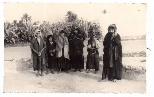[Ansichtskarte] TUNESIEN / TUNESIE - DJERBA, Junge Mädchen, 1953. 