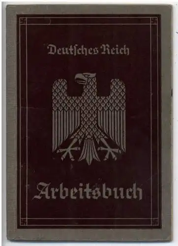 Arbeitsbuch Bochum / Dessau 1937 - 46