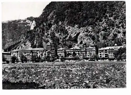[Ansichtskarte] CH 3800 INTERLAKEN, Grandhotels, Höhematte - Blumenwiese, 1962. 