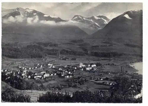 [Ansichtskarte] CH 6060 SARNEN OW, Blick auf Sarnen und das Sarneaatal, 1957. 