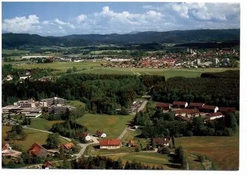 [Ansichtskarte] 7972 ISNY - NEUTRAUCHBURG, Luftaufnahme. 