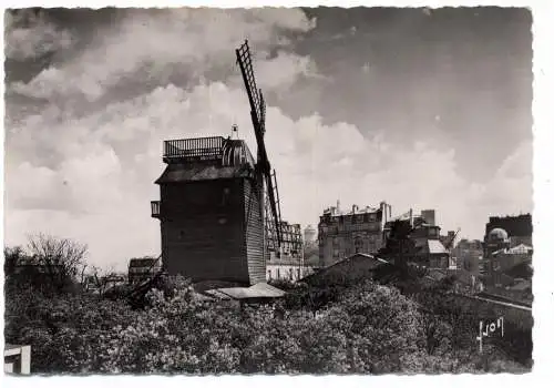 [Ansichtskarte] F 75018 PARIS, Moulin La Galette, Molen / Mill / Windmühle. 