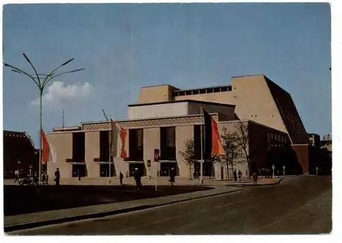 [Ansichtskarte] 5000 KÖLN, Neues Opernhaus, Nord - Süd Fahrt. 
