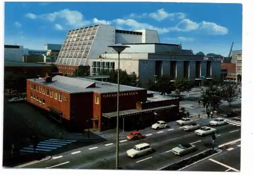 [Ansichtskarte] 5000 KÖLN, Neues Opernhaus, Nord - Süd fahrt. 