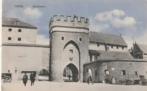 [Ansichtskarte] WESTPREUSSEN - THORN / TORUN, Brückentor. 