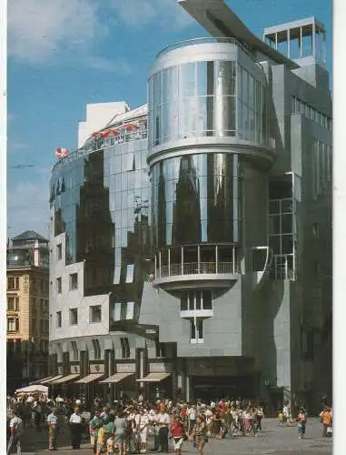 [Ansichtskarte] A 1000 WIEN, HAAS - HAUS, Architekt Hans Hollein. 