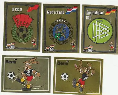 PANINI SAMMELBILDER EURO 88