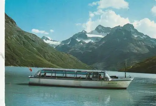 [Ansichtskarte] BINNENSCHIFFE - SILVRETTASEE, "SILVRETTA". 
