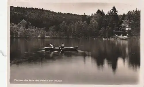 [Ansichtskarte] 7061 KAISERSBACH, Rbnisee, Sonderstempel Stuttgart "VI. Reichstreffen der Auslandsdeutschen" 1938. 