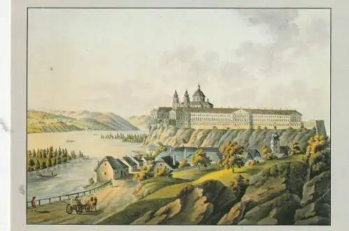 [Ansichtskarte] A 3390 MELK, Stift Melk, Künstler-Karte A. Köpp von Felsenthal. 