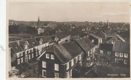 [Ansichtskarte] 5600 WUPPERTAL - RONSDORF, Gesamtansicht 1929. 