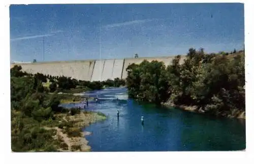 [Ansichtskarte] USA - CALIFORNIA - FRESNO, Friant Dam, 1962. 