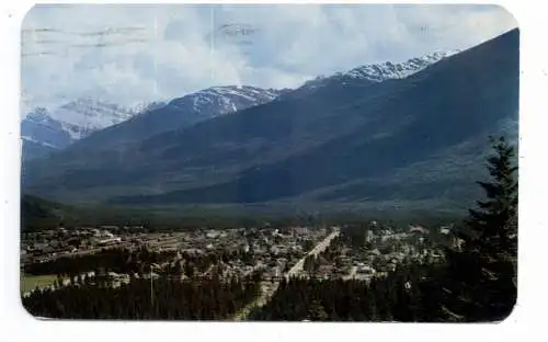 [Ansichtskarte] CANADA - ALBERTA - JASPER & Jasper National Park, 1960. 
