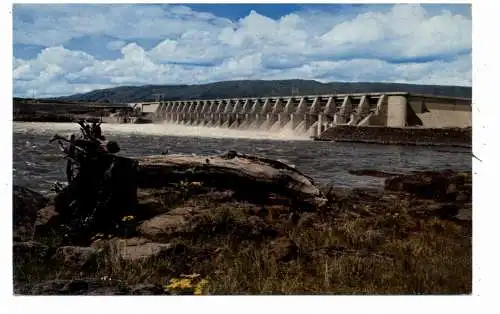 [Ansichtskarte] USA - OREGON - DALLES, Dalles Dam, Columbia River, 1958. 