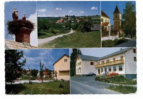 [Ansichtskarte] A 8294 UNTERROHR, 5 Ansichten. 