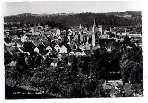 [Ansichtskarte] A 3532 ZWETTL, Gesamtansicht. 