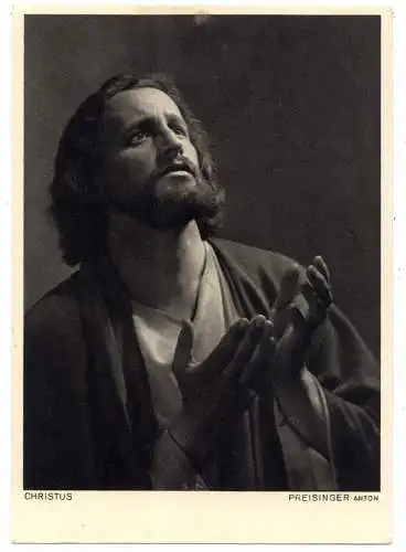 [Ansichtskarte] 8103 OBERAMMERGAU, Passionsspiele 1950, Christus. 