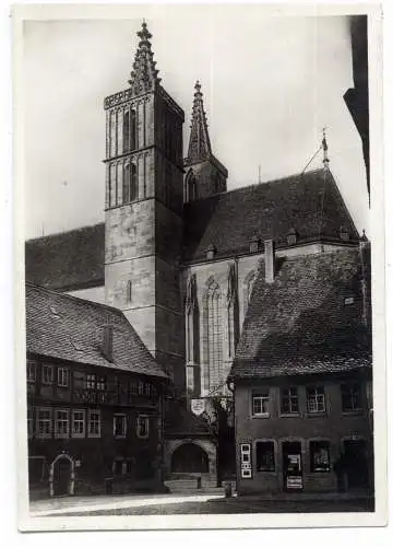 [Ansichtskarte] 8803 ROTHENBURG / Tauber, Pfarrkirche St. Jakob, Ostchor, DKV Deutscher Kunst Verlag. 