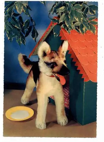 [Ansichtskarte] SPIELZEUG / TOYS - STEIFF - SCHÄFERHUND. 