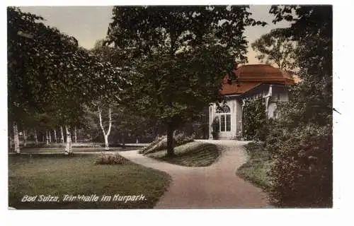 [Ansichtskarte] 0- 5322 BAD SULZA, Trinkhalle im Kurpark, Verlag Gröschner. 