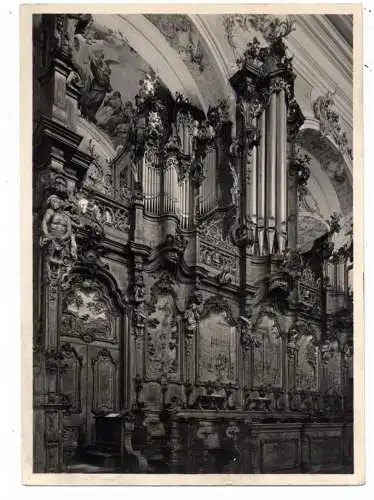 [Ansichtskarte] 8942 OTTOBEUREN, Abtei, Orgel, 1940, DKV Deutscher Kunst Verlag. 