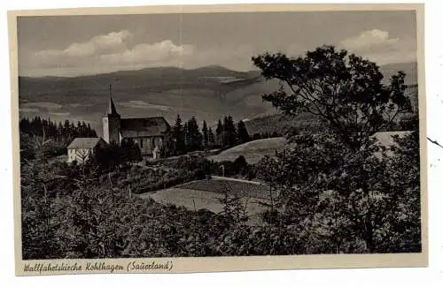 [Ansichtskarte] 5942 KIRCHHUNDEM - KOHLHAGEN, Wallfahrtskirche. 