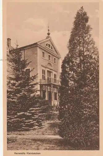 [Ansichtskarte] 0-8601 MALSCHWITZ - KLEINBAUTZEN, Herrensitz. 