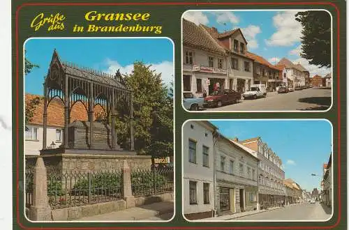 [Ansichtskarte] 0-1430 GRANSEE, Mehrbild - AK. 