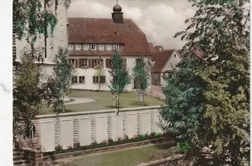 [Ansichtskarte] 7038 HOLTGERLINGEN, Neues Kriegerdenkmal, 1965. 