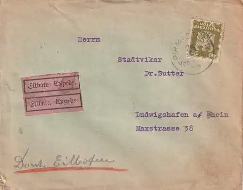 Deutsches Reich  Brief