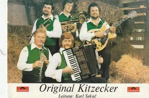[Ansichtskarte] MUSIK - ORIGINAL KITZECKER, mit Autogrammen. 
