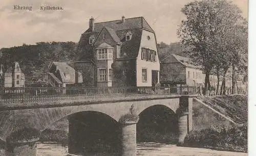 [Ansichtskarte] 5500 TRIER - EHRANG, Kyllbrücke, 1921. 