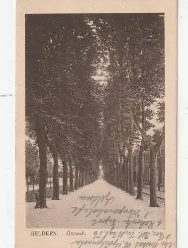 [Ansichtskarte] 4170 GELDERN, Ostwall, 1916, Feldpost. 