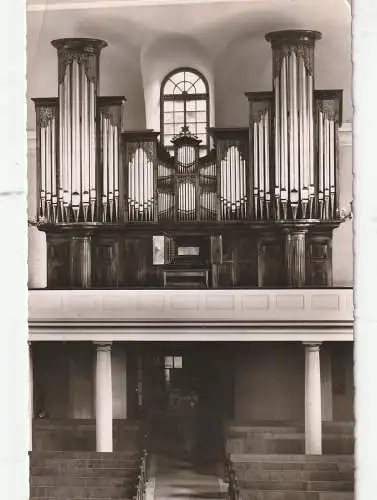 [Ansichtskarte] 6550 BAD KREUZNACH, Orgel in der Pauluskirche. 